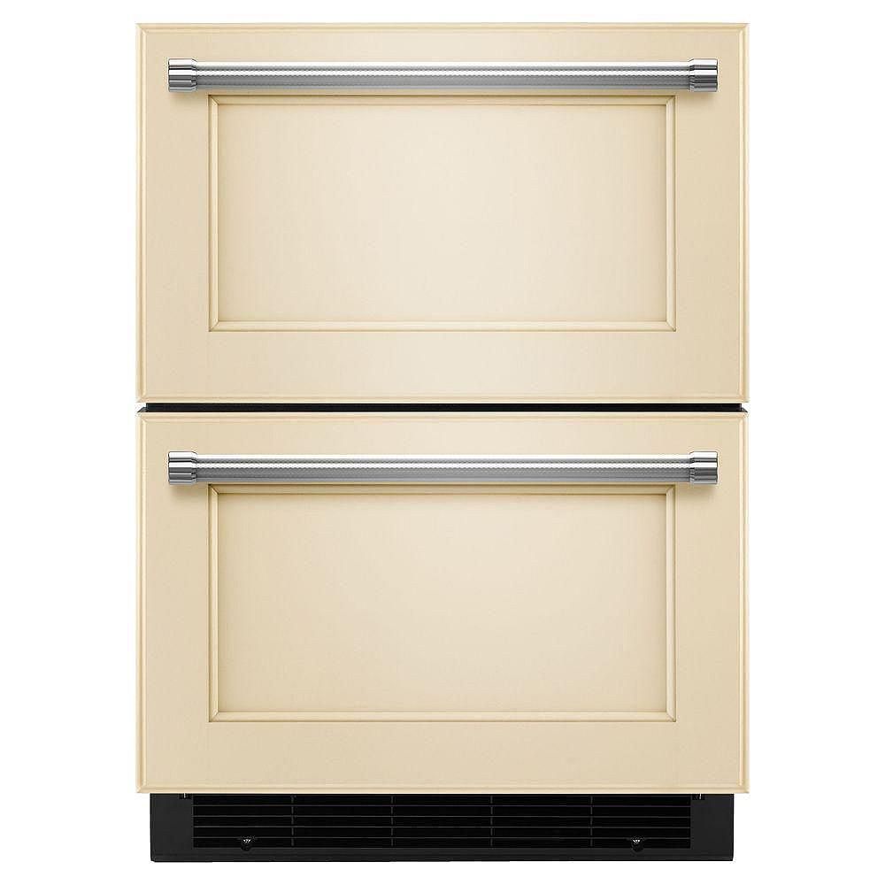 KitchenAid 4.7 cu. ft. 24Inch PanelReady Refrigerator with Bottom
