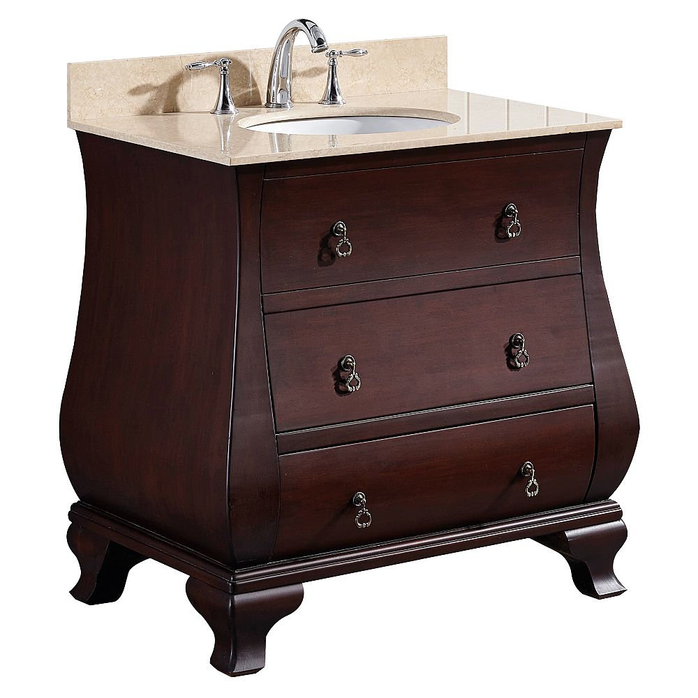 American Imaginations 32-inch W Vanity in Brown | The Home Depot Canada