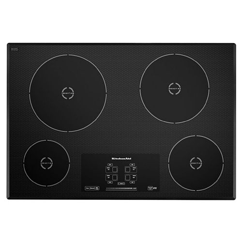 GE Profile 30inch W Induction Cooktop with 4 Elements in Stainless