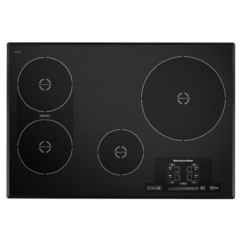 KitchenAid Architect Series II 30inch Smooth Surface Induction Cooktop in Black with 4 El