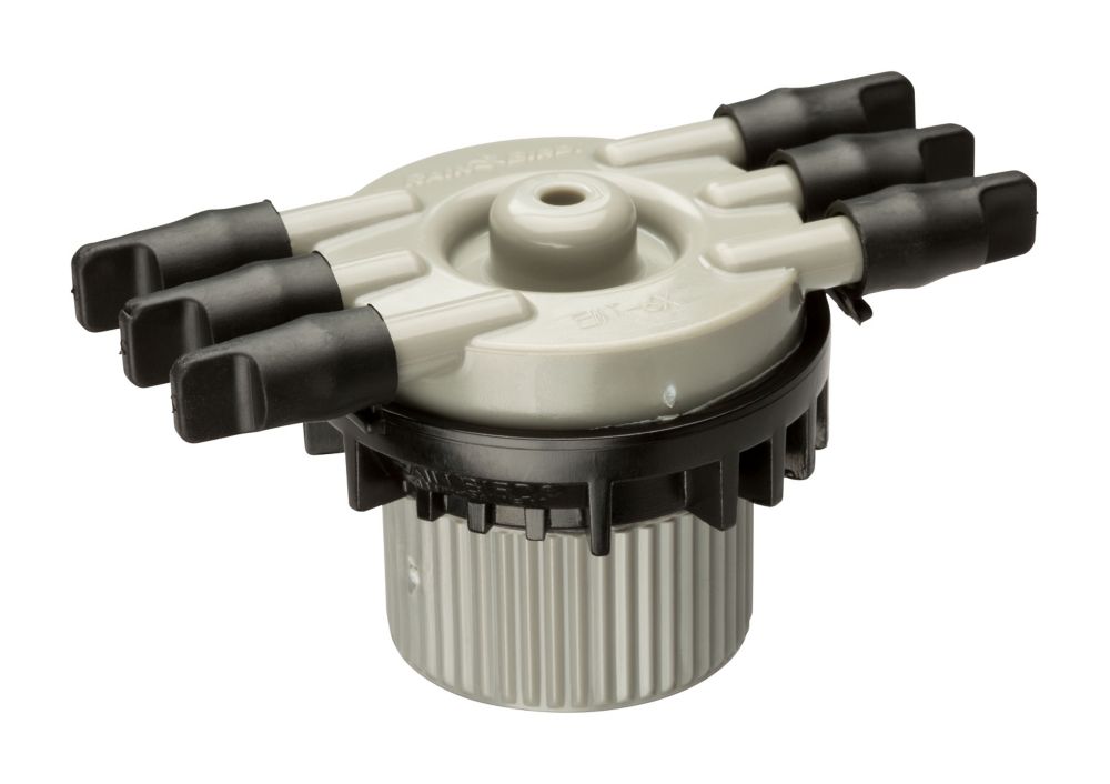 6 port drip manifold