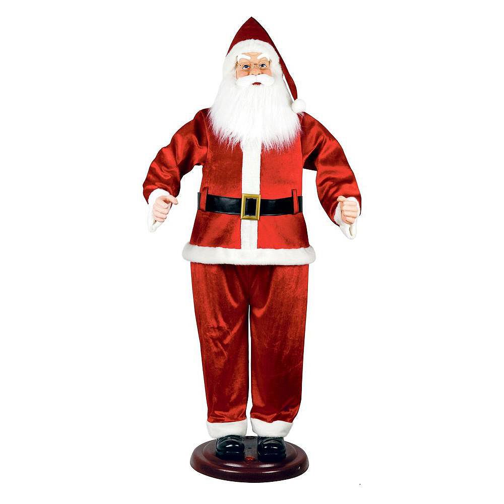 Singing Dancing Santa Dancing Santa Claus Christmas Music Singing Animated Gemmy Jingle 9664