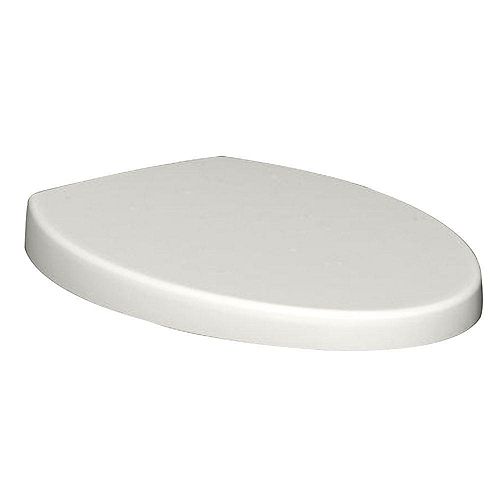 Champion Top Mount Telescoping Slow Close EverClean Elongated Closed Front Toilet Seat in White