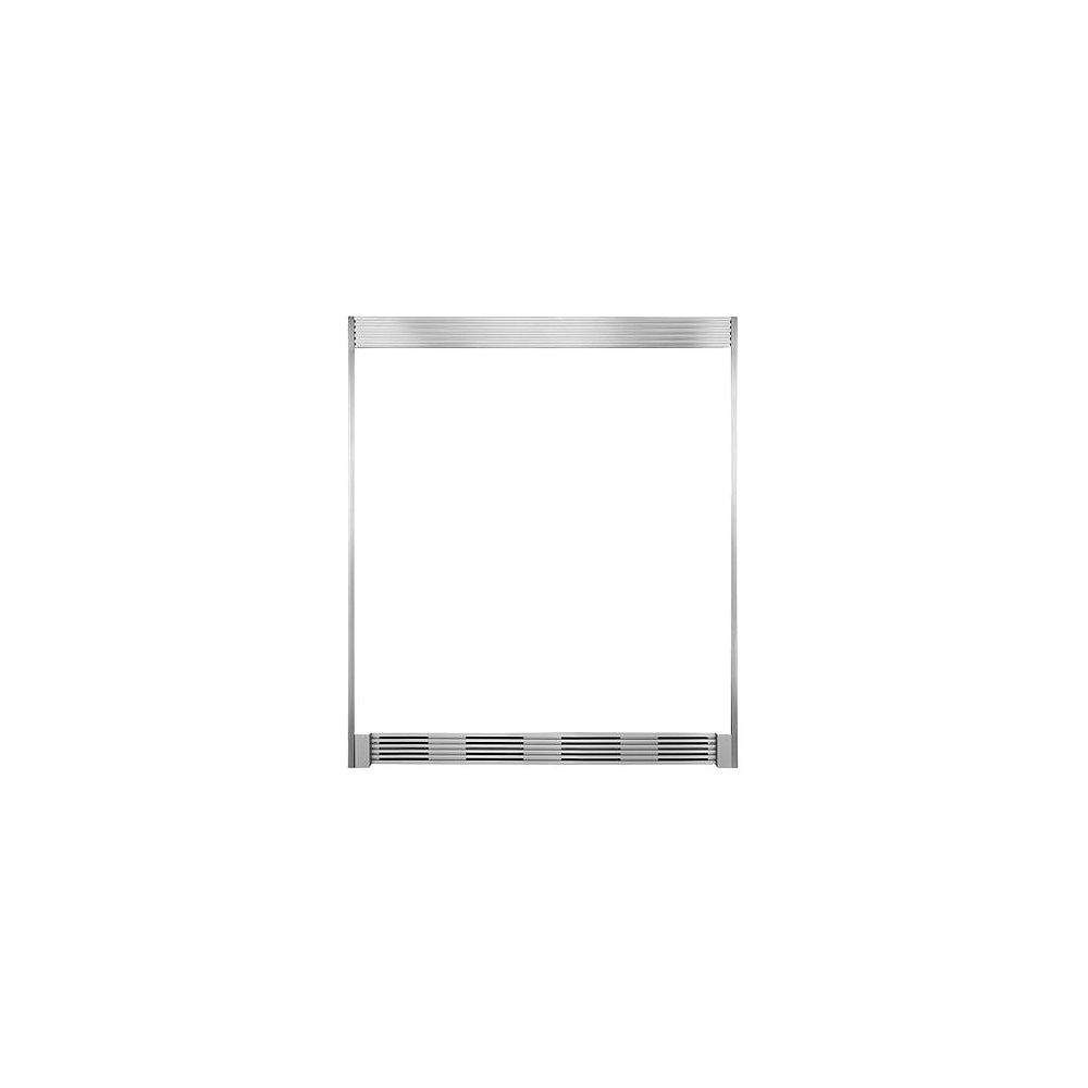 Electrolux Double Louvered Trim Kit in Smudge Proof Stainless Steel