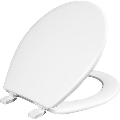 Round Plastic Closed Front Toilet Seat