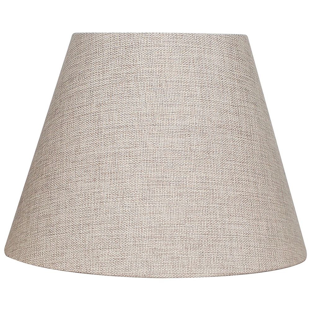 Hampton Bay 10.5 Inch Beige Bell Table Shade | The Home Depot Canada