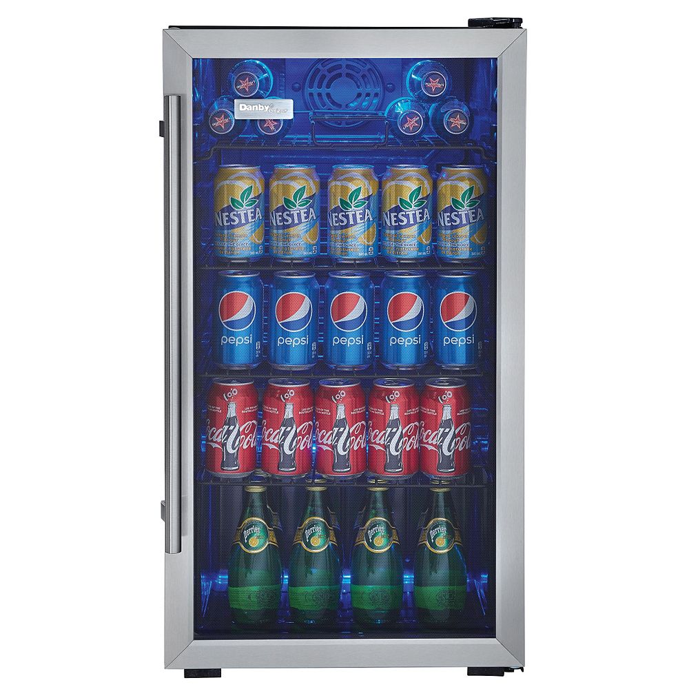 14++ Danby designer mini fridge clear door information