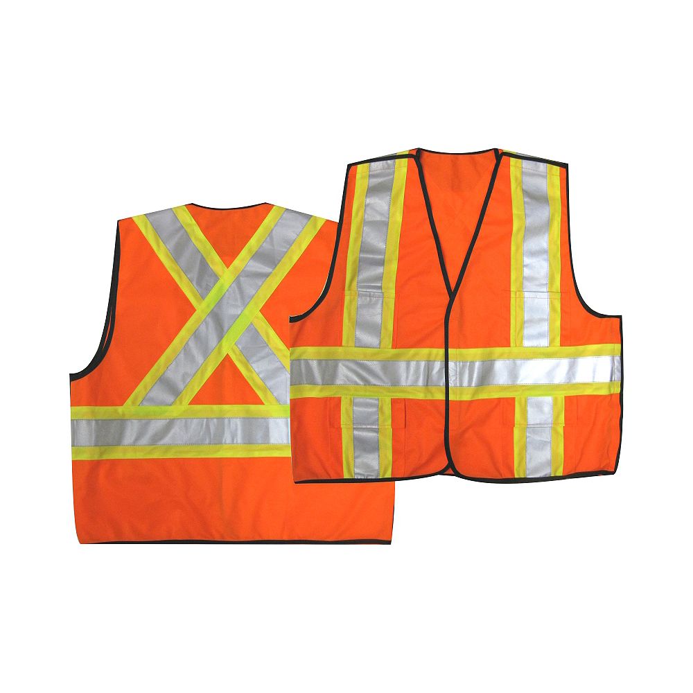 Workhorse WCB Compliant Traffic Vest | The Home Depot Canada