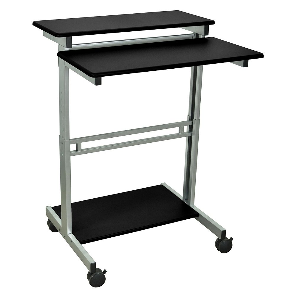 Luxor 28.8inch x 46.1inch x 31.5inch Standard Computer Desk The