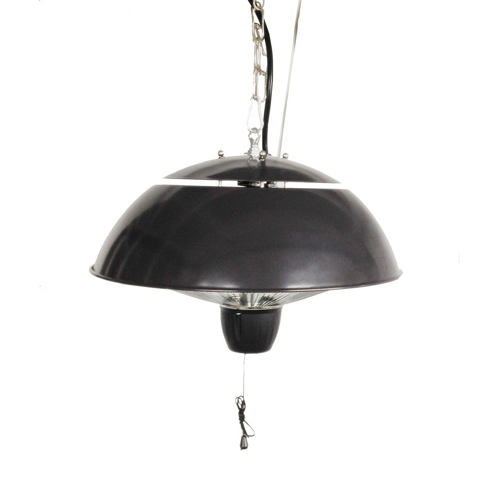 Paramount Hanging Infrared Round Gazebo Heater in Mocha The Home