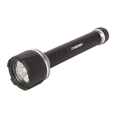 Husky 1000 Lumen Virtually Unbreakable Aluminum Flashlight