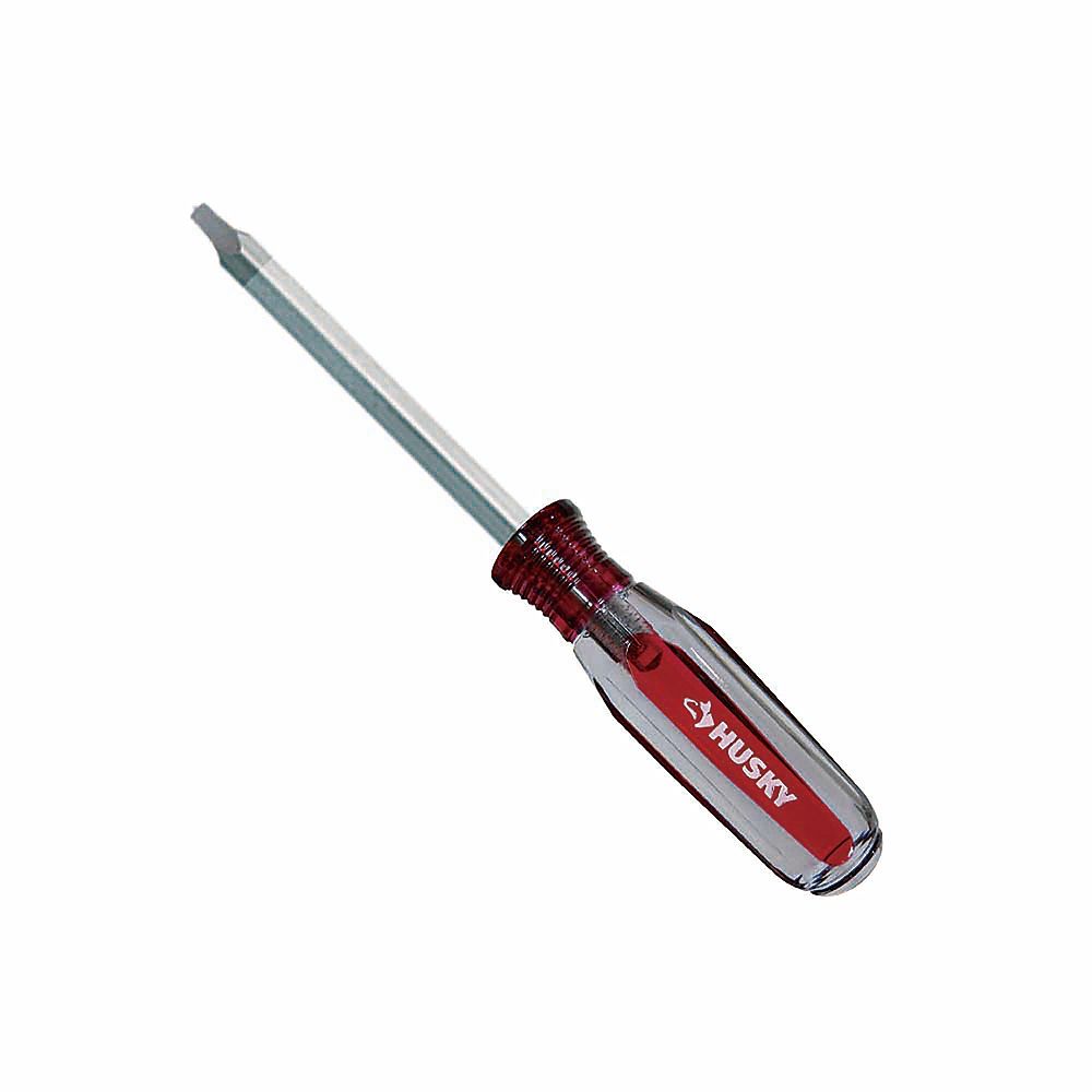 Husky 2 x 4inch Square Screwdriver with Acetate Handle The Home