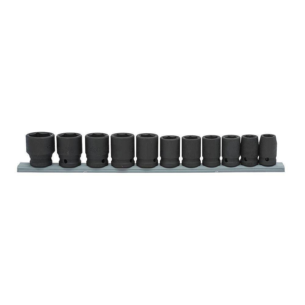 Husky 1/2inch Drive Standard Metric Impact Socket Set (11Piece) The Home Depot Canada