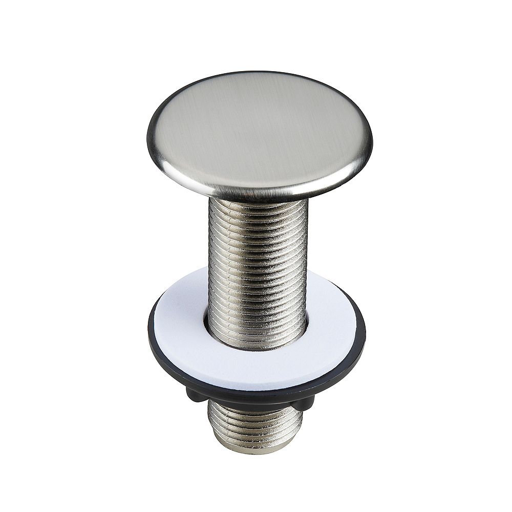 MOEN Threaded Brushed Nickle Sink Hole Cover The Home Depot Canada