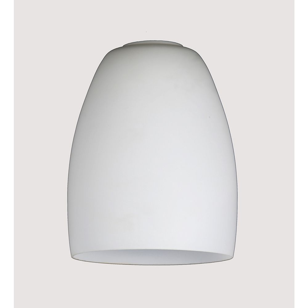 Westinghouse White Frosted Glass Shade 2 1 4 Inch The Home Depot Canada
