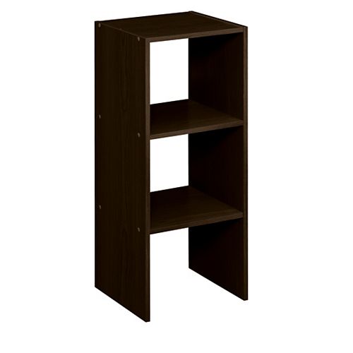 Stackable Storage 31 inch Vertical Organizer - Espresso