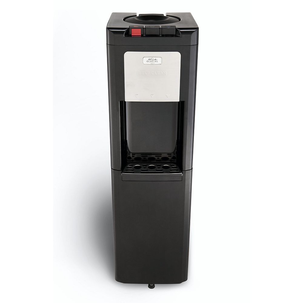 Viva Refroidisseur D Eau A Chargement Par Le Haut Noir Avec Vrai Stockage Par Le Bas Refri Home Depot Canada