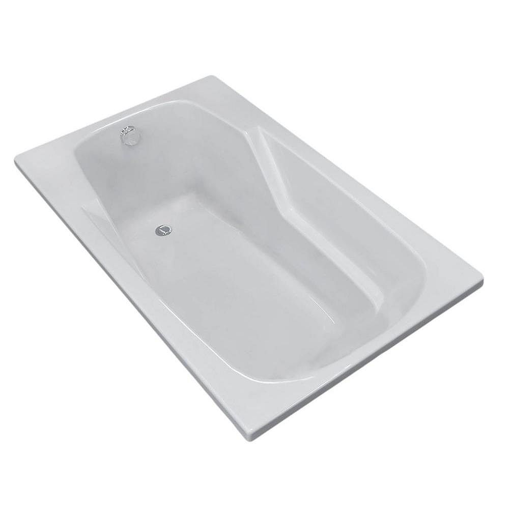 Universal Tubs Coral 5 Feet Rectangular Soaker Bathtub The Home Depot