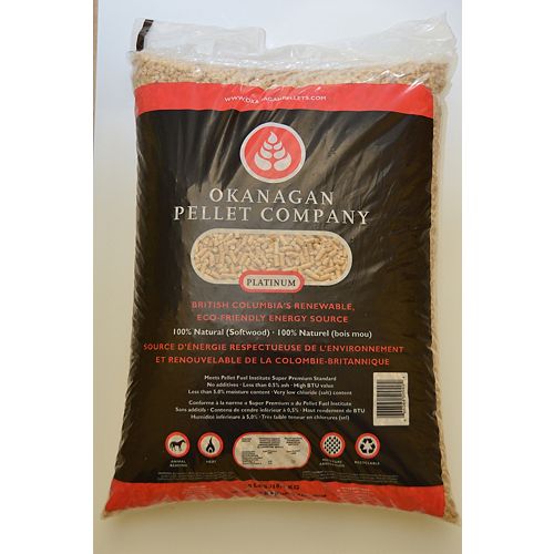 Premium Wood Pellets Fuel 40lb bag