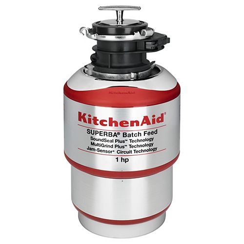 1-Horsepower Batch Feed Food Waste Disposer