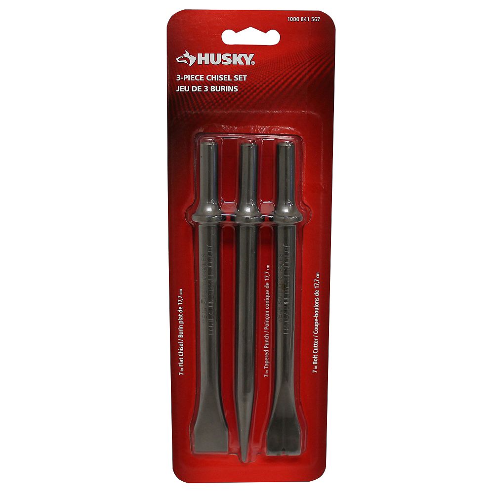 Husky 3Piece Chisel Set The Home Depot Canada