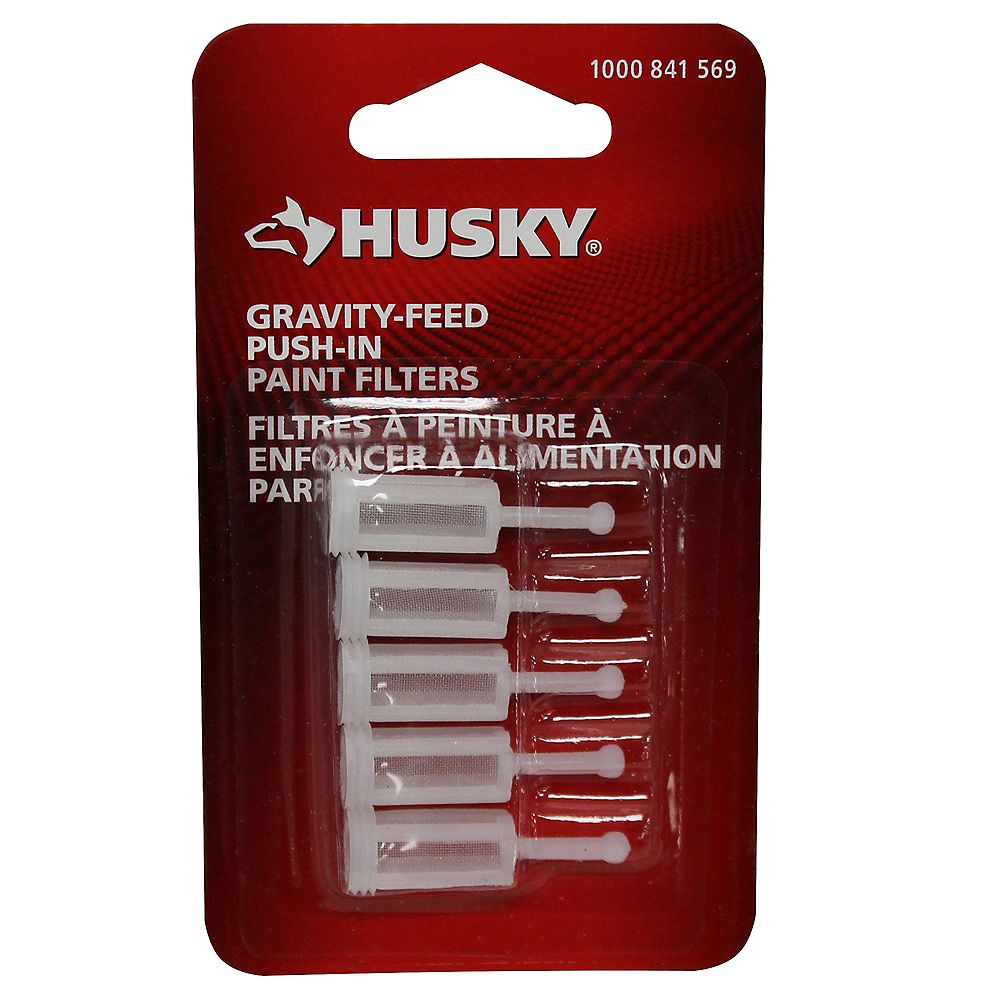 Husky Gravity Feed Paint Gun Filters, (5Piece) The Home Depot Canada