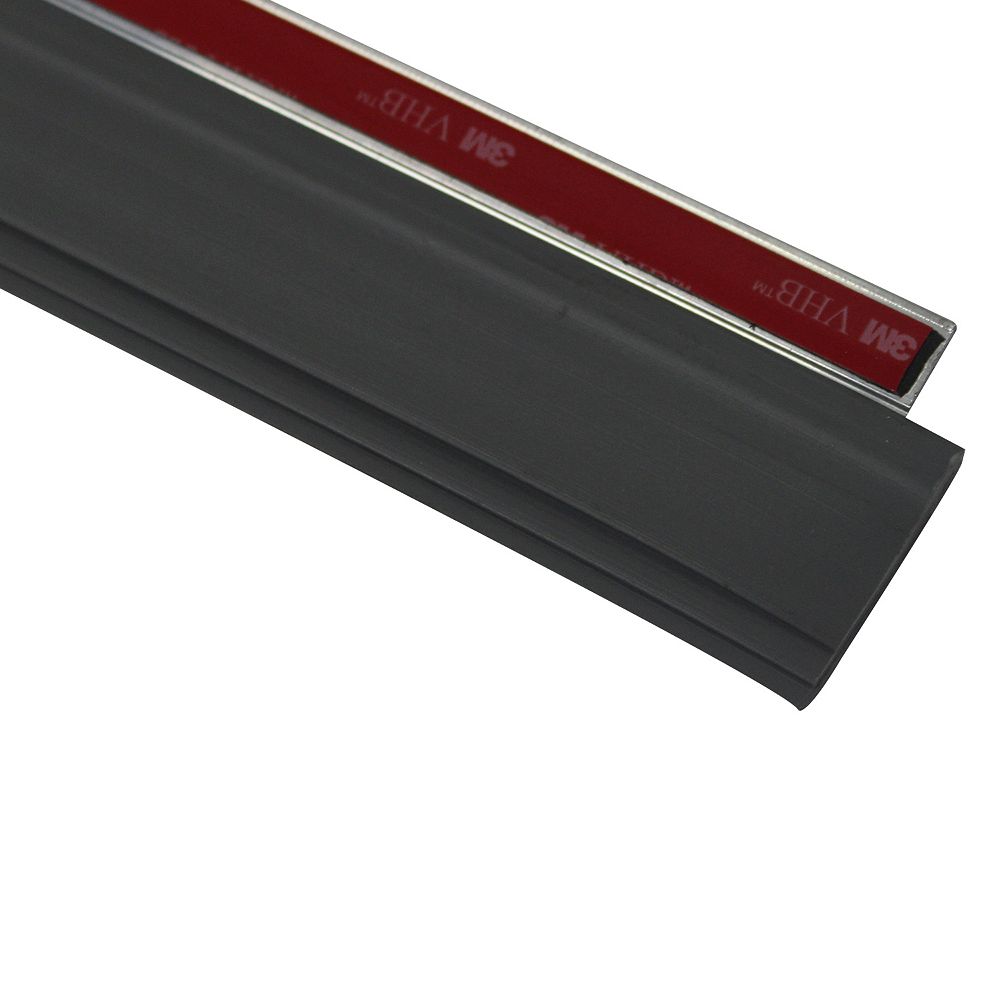 MD Building Products Cinch Door Seal Bottom TRPL Fin 36 Inch Silver