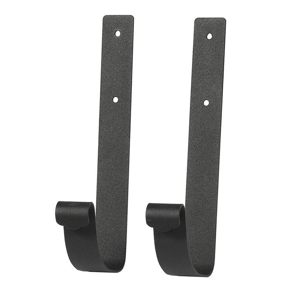 PRO-DF Steel Newspaper Hooks kit for Mailbox, Black | The Home Depot Canada