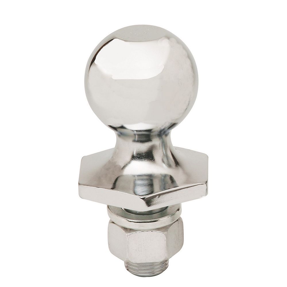 Reese Towpower 2 Inch X 3 4 Inch X 1 1 2 Inch Chrome Steel Interlock Hitch Ball The Home Depot Canada
