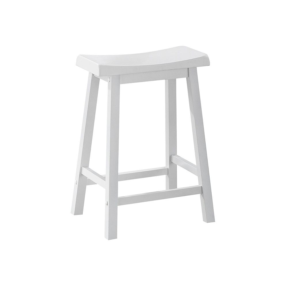 Monarch Specialties Barstool 24 Inch, Saddle Seat Bar Stools 24