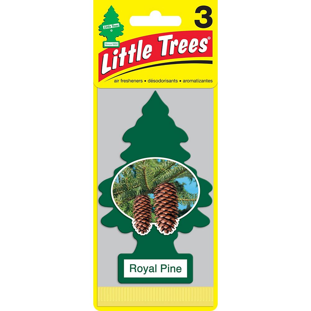 Little Trees Royal Pine Air Freshener, (3Pack) The Home Depot Canada