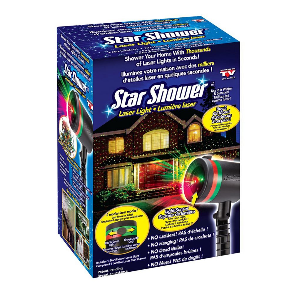 Star Shower Laser Light Projector The, Outdoor Laser Light Projector Canada
