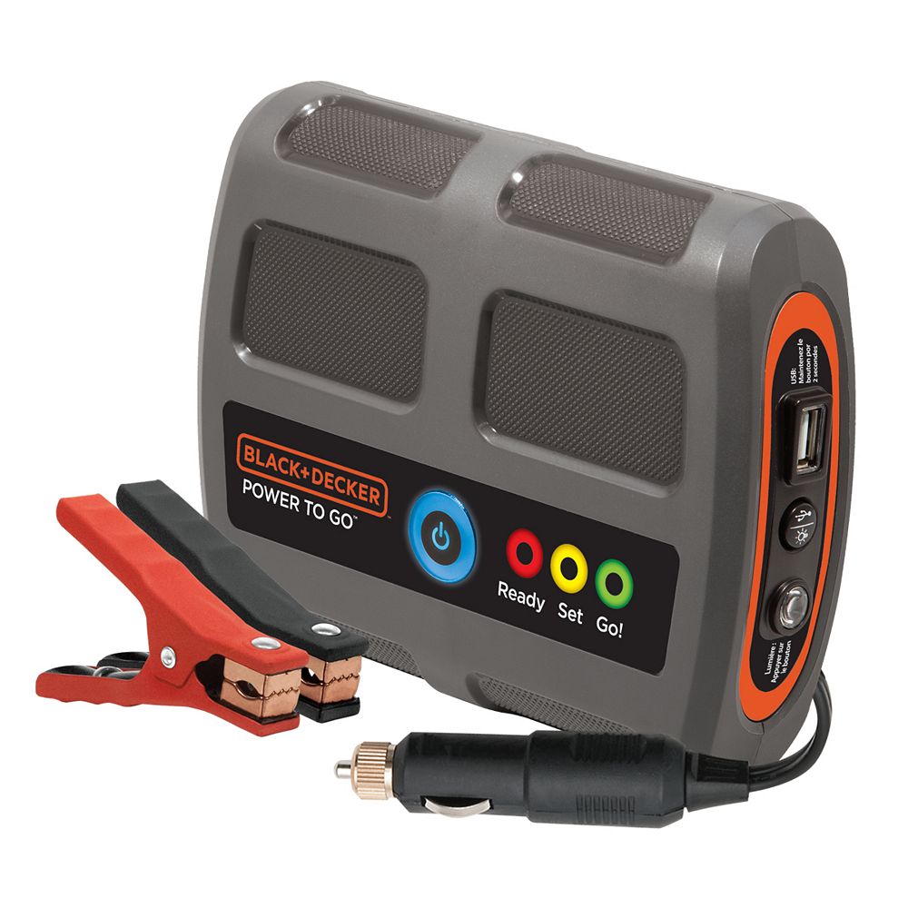 BLACK+DECKER B&D Portable Power To Go Battery Booster The Home Depot