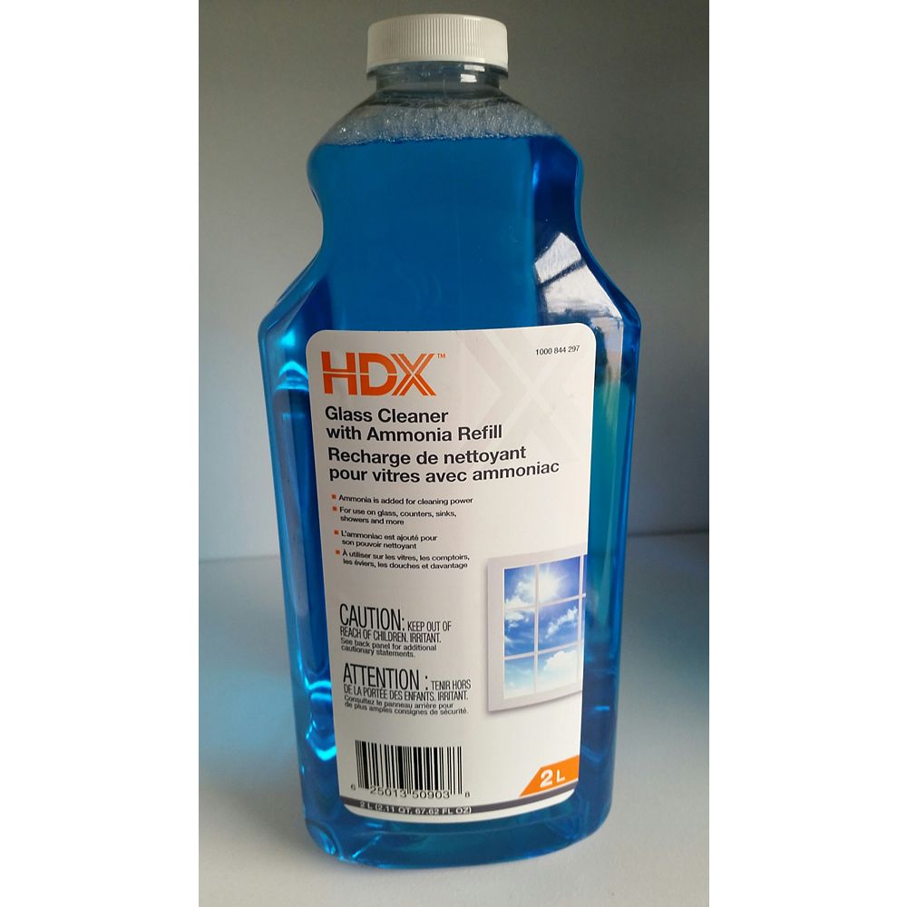 HDX Glass Cleaner Refill 2L The Home Depot Canada