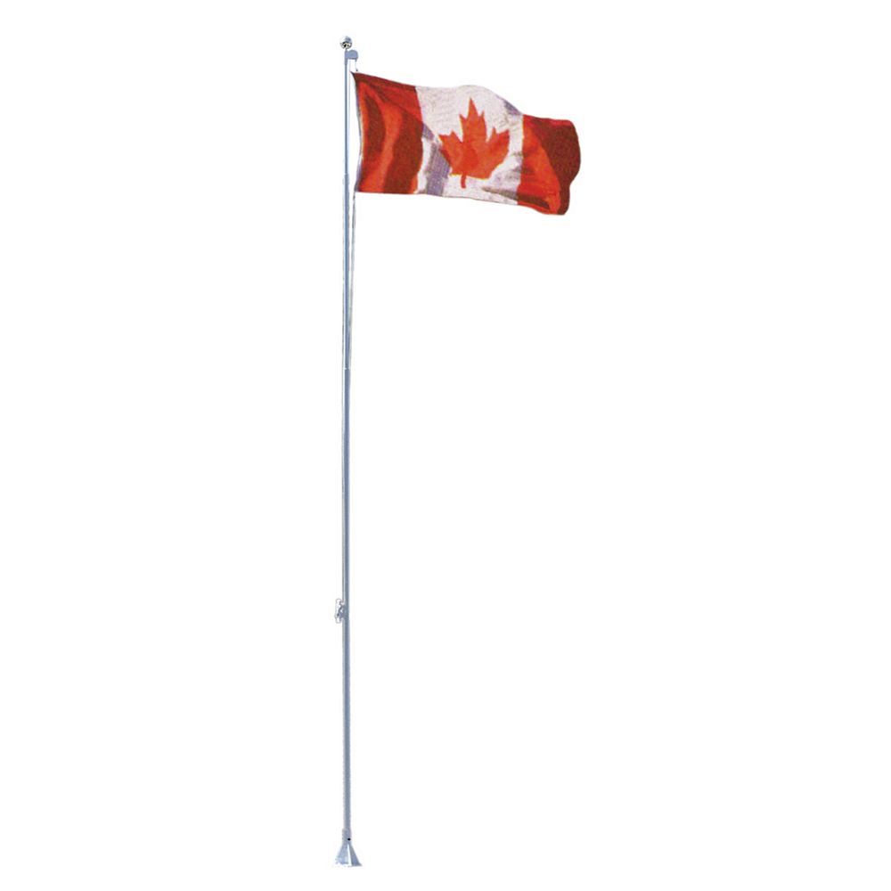 Dock Edge Mat De Drapeau Flexi Flag 21 Pi Avec Drapeau Canadien Home Depot Canada