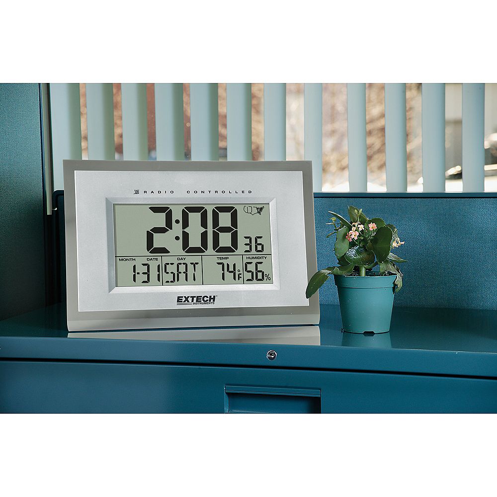 Extech Instruments HydroThermometer Alarm Clock The Home Depot Canada