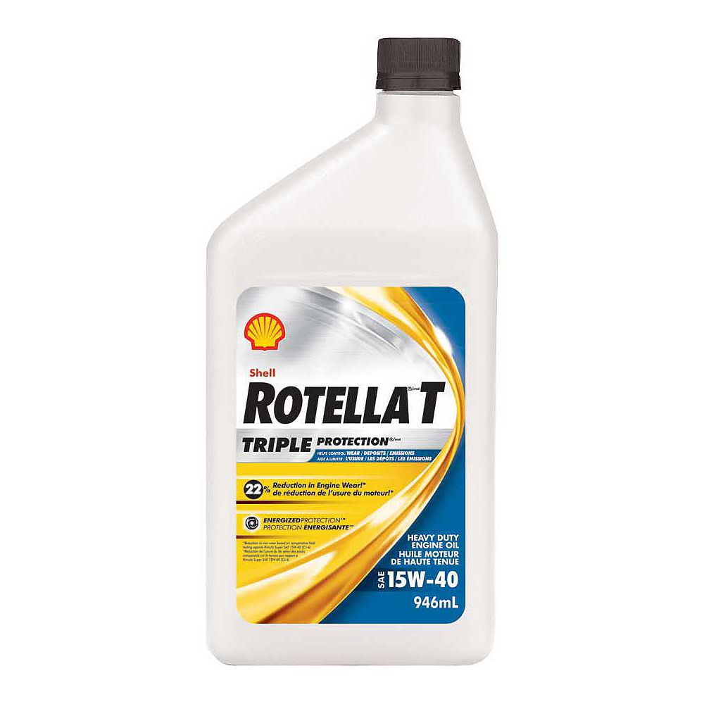 Shell Rotella Rotella 15W40 956mL Huile Moteur Diesel | Home Depot Canada