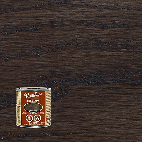 Premium Gel Wood Stain in Espresso, 236 mL