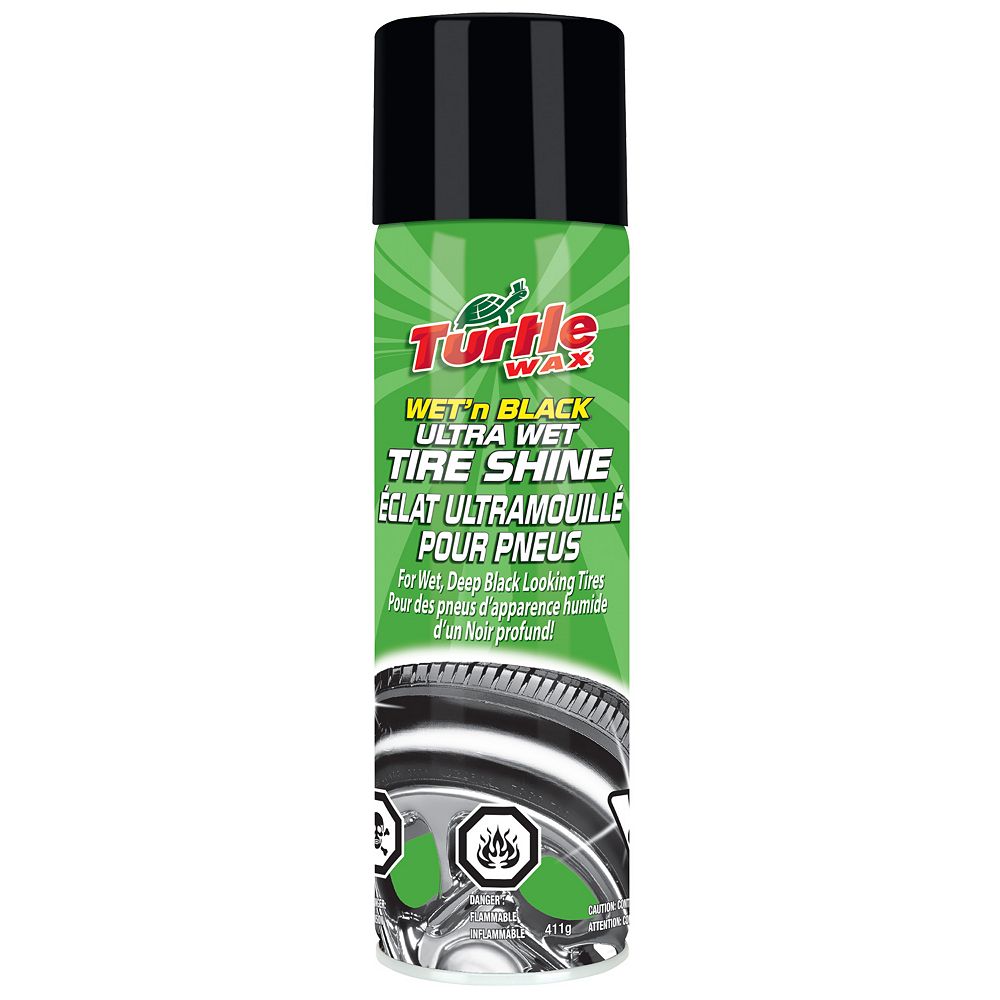 Turtle Wax Wet N Black Tire Shine The Home Depot Canada