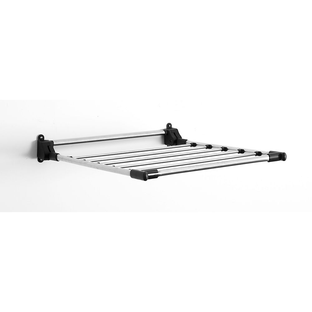 Greenway Wall Mounted Stainless Steel Drying Rack The Home Depot Canada