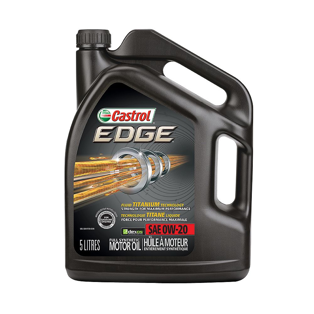 Castrol Edge 0w20 5l Syn. Motor Oil  The Home Depot Canada