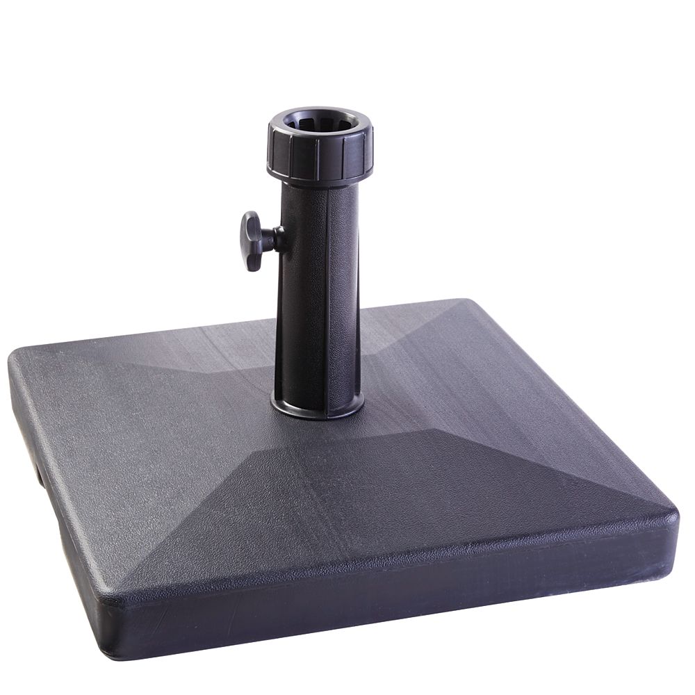 HDG 18inch Square Umbrella Base in Black The Home Depot Canada