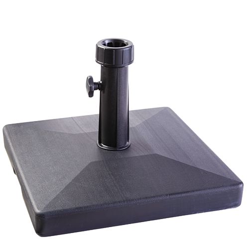 18-inch Square Umbrella Base in Black