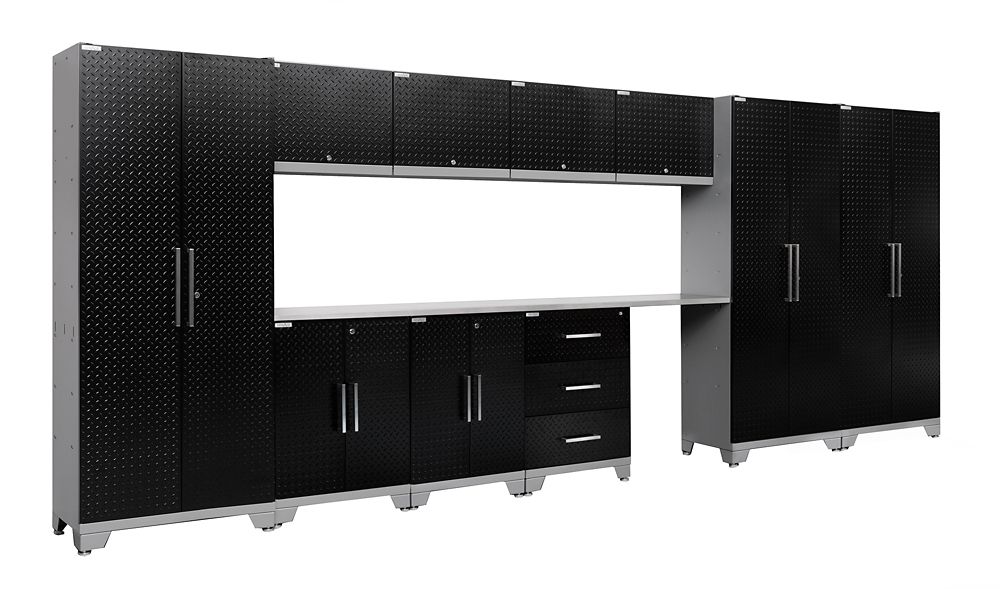 NewAge Performance Diamond Plate Series 12Piece Set in Black The