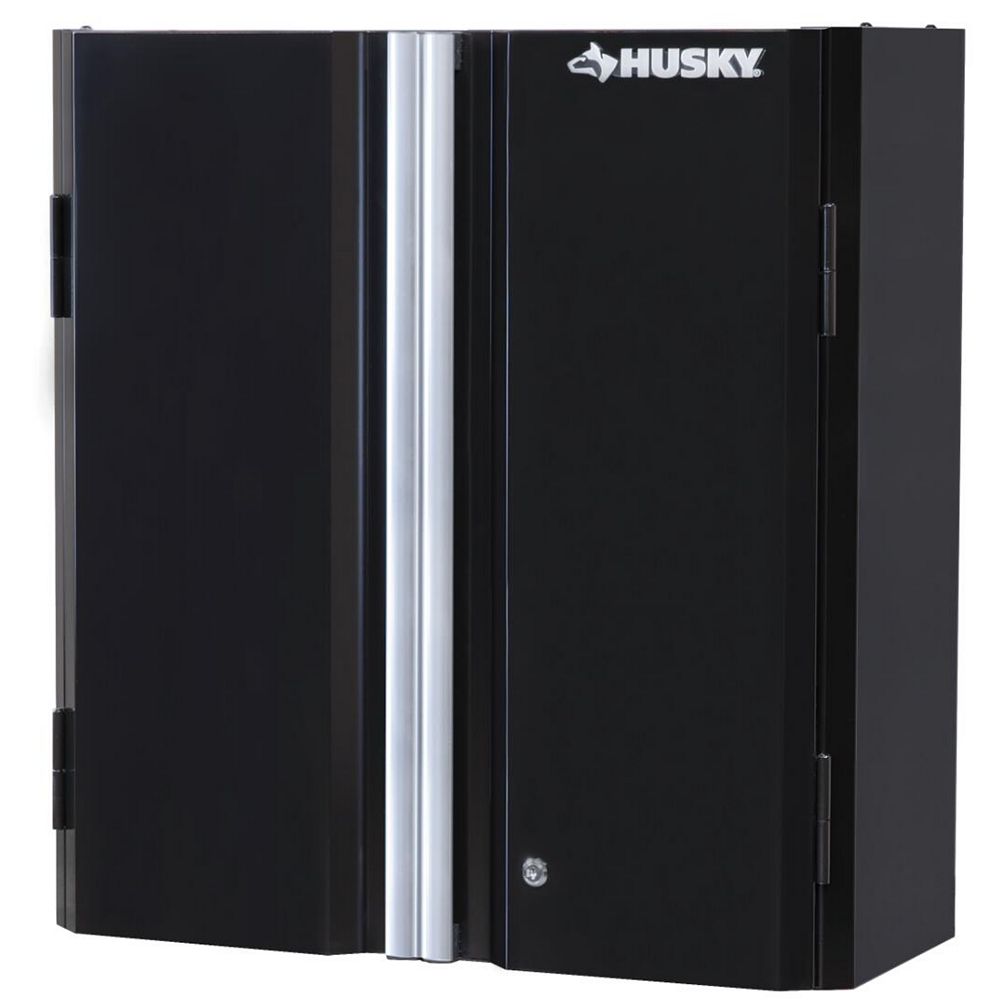 Husky 29 Inch H X 28 Inch W X 12 Inch D Steel Garage Wall Cabinet The Home Depot Canada