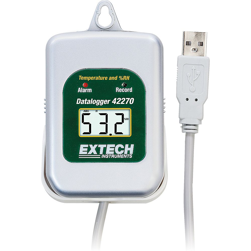 Extech Instruments Temperature/Humidity Datalogger Kit With PC Interface The Home Depot Canada