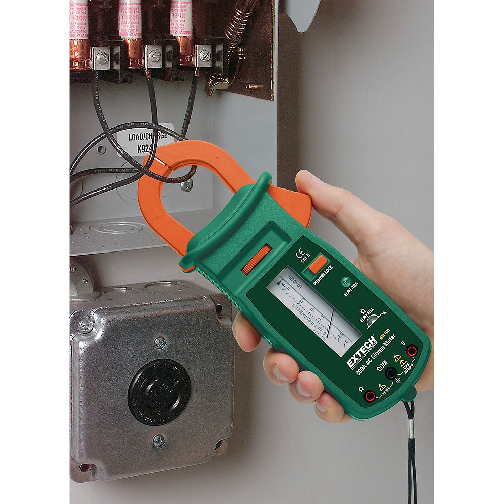 Extech Instruments 300A AC Analog Clamp Meter The Home Depot Canada