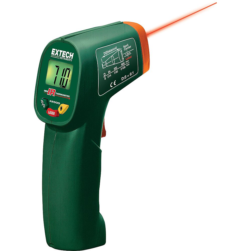  Extech  Instruments Mini IR Thermometer  The Home Depot Canada