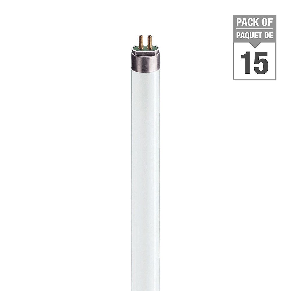 Philips 28w Neutral 46 Inch T5 Fluorescent Light Bulb 15 Pack The Home Depot Canada