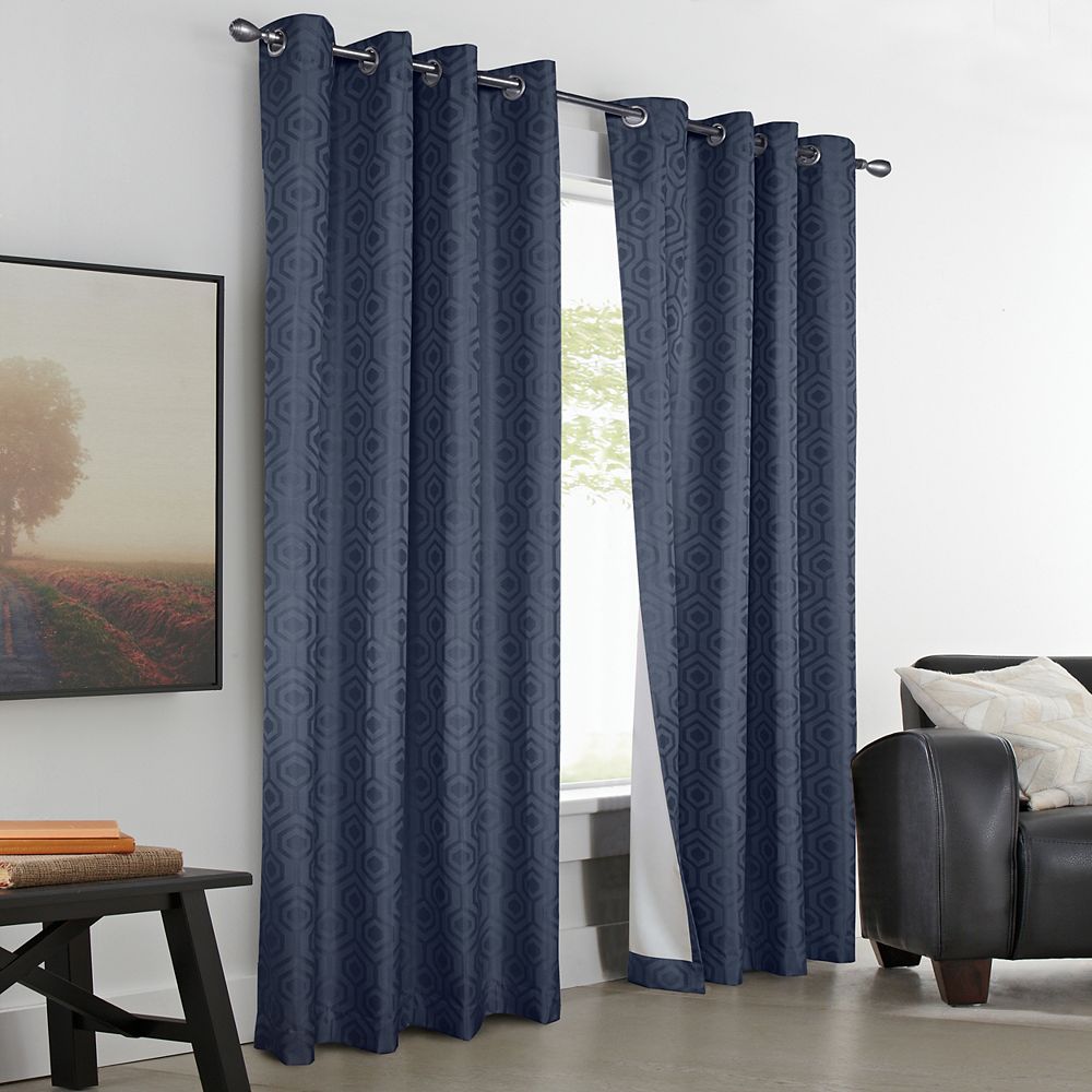 Home Decorators Collection Honeygate Total Blackout Grommet Curtain Panel 50 W X 108 L The Home Depot Canada Home Decorators Collection Honeygate Total Blackout Grommet Curtain Panel 50 W X 108 L The Home Depot Canada